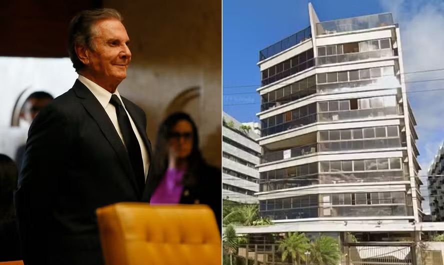 O ex-presidente Fernando Collor ficará em sua residência na orla de Maceió (AL) — Foto: Cristiano Mariz/Agência O GLOBO e Reprodução/Google