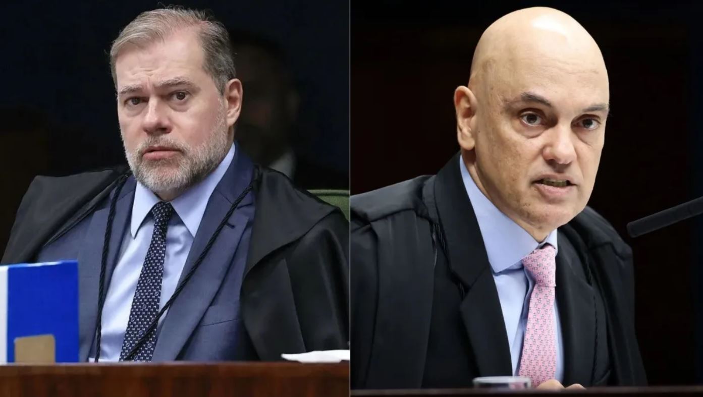 Dias Toffoli e Alexandre de Moraes