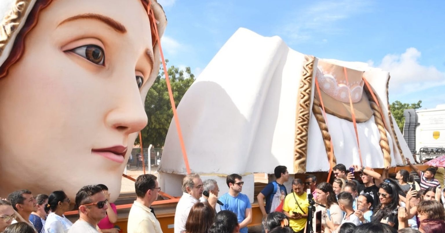 Estatua de Nossa Senhora de Fátima em Natal