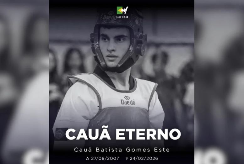 Cauã Batista / Reprodução / Instagram @cbtkd.oficial