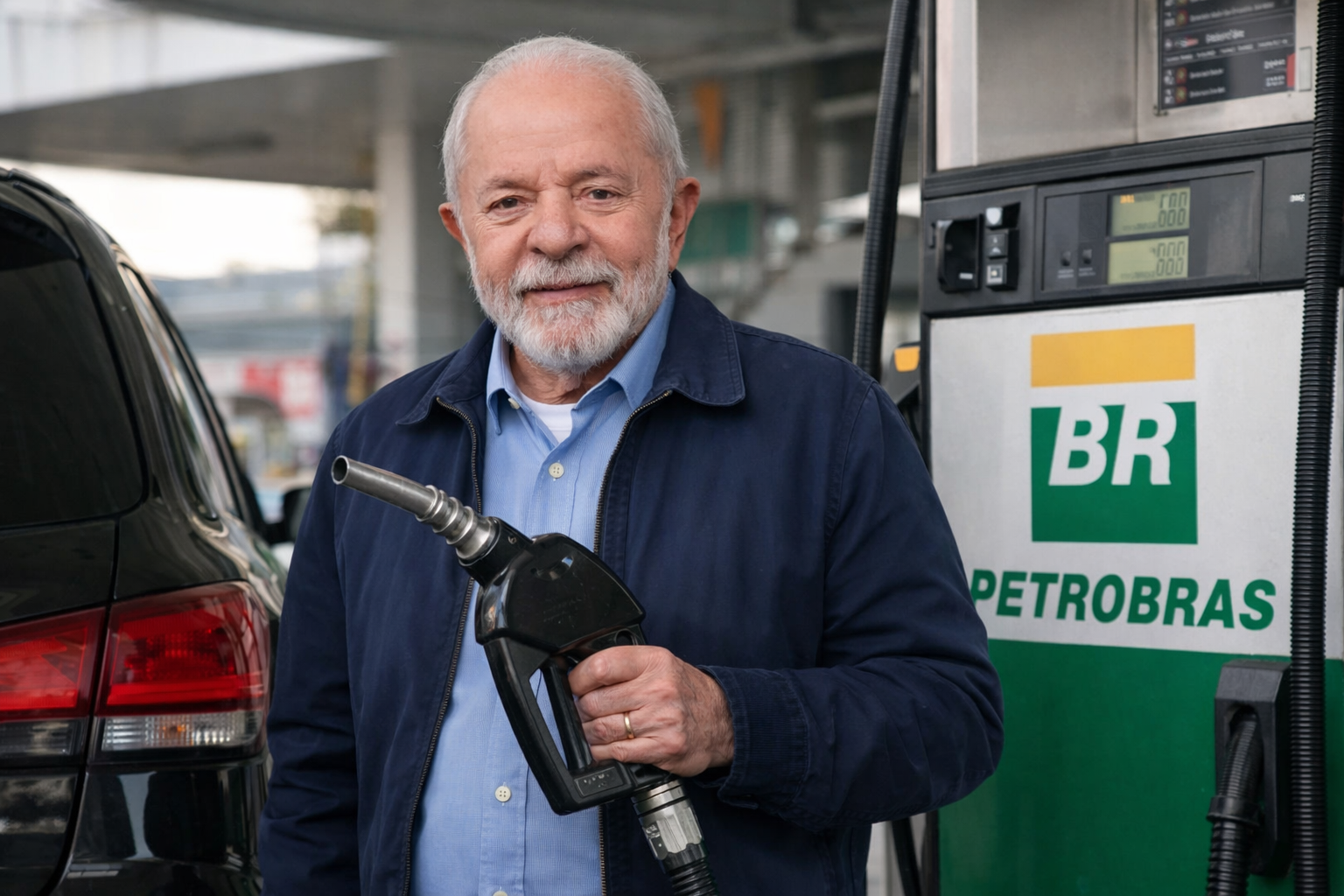 Lula combustíveis | Foto gerada por IA