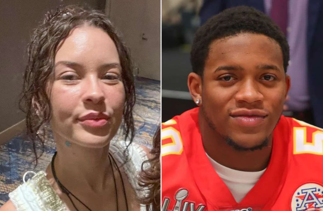 Darron Lee e Gabriella Perpetuo / Foto: Reprodução