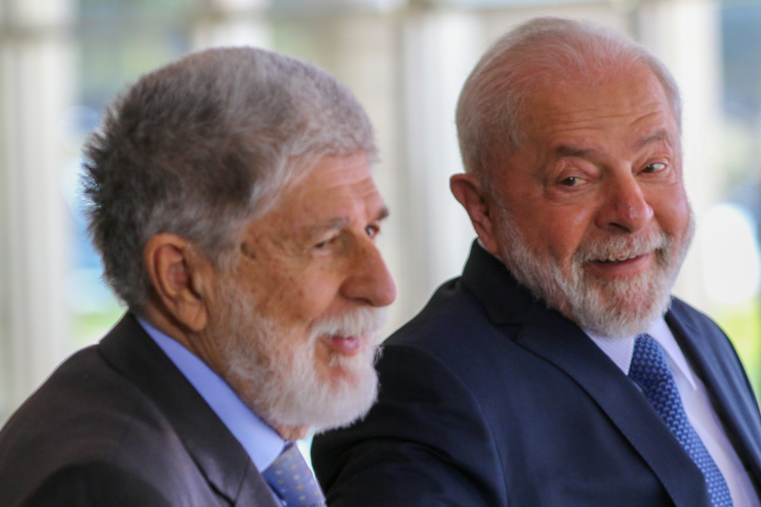 Celson Amorim e Lula | Foto: Fábio Rodrigues-Pozzebom/ Agência Brasil