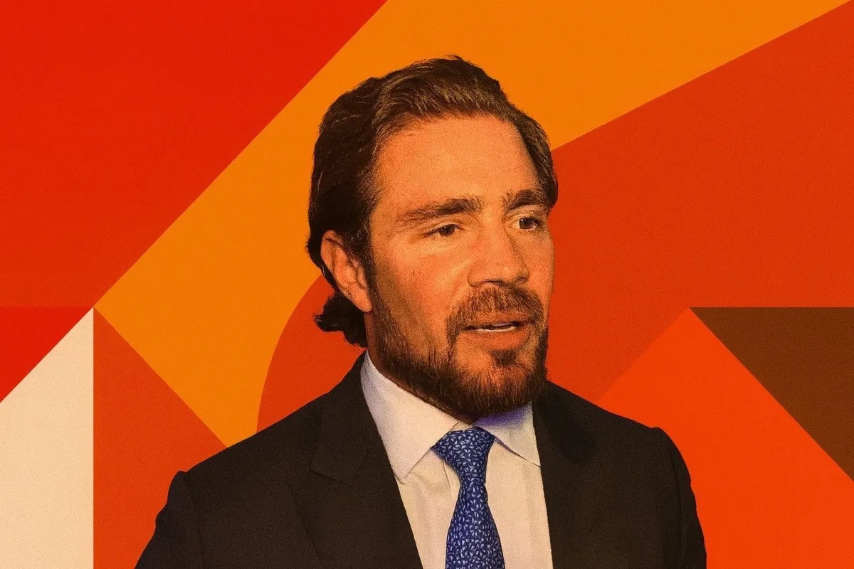 Daniel Vorcaro, dono do Banco Master  • Ilustração gerada por IA