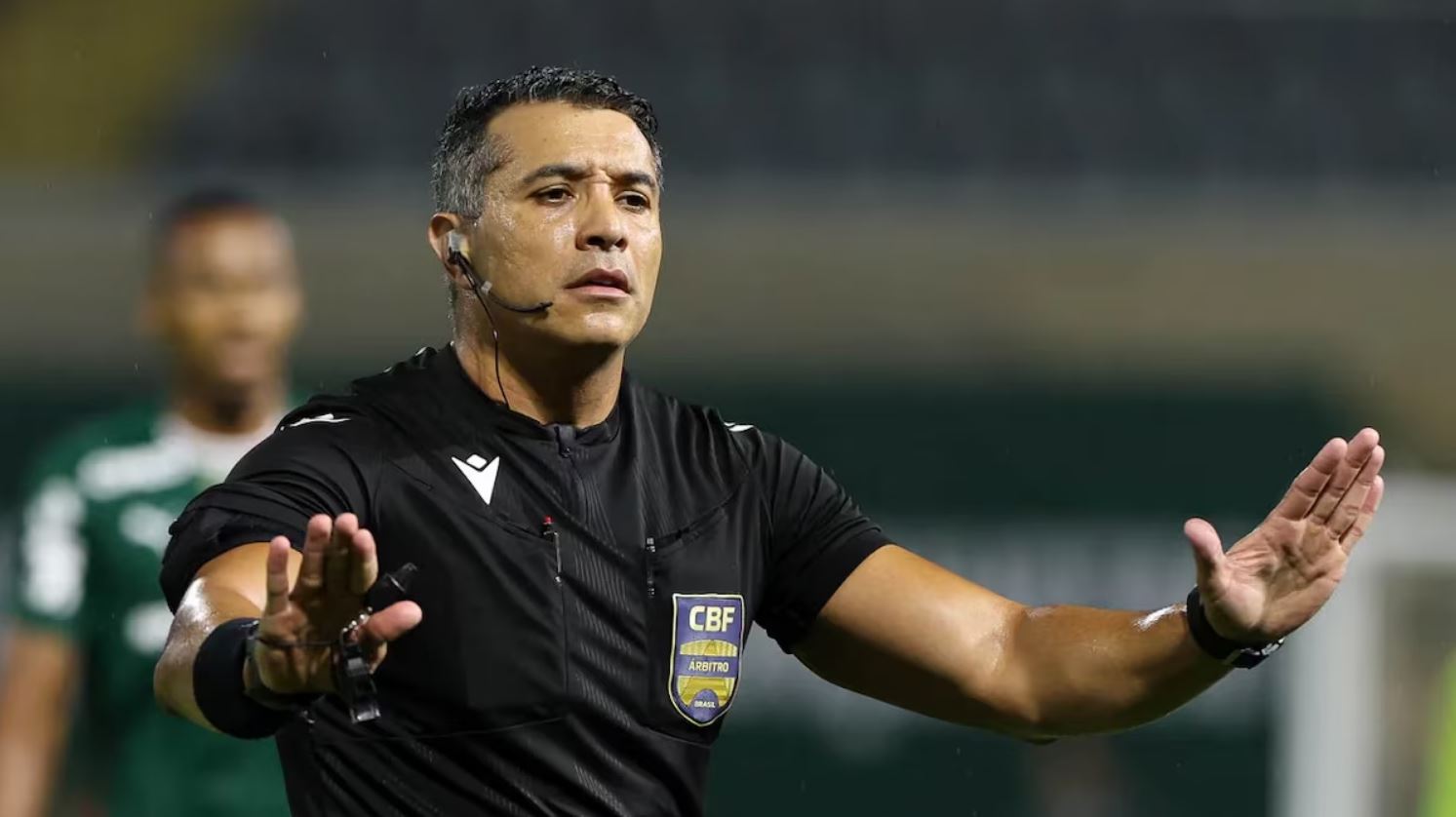 Árbitro Felipe Fernandes de Lima - Foto: Cesar Greco/Palmeiras