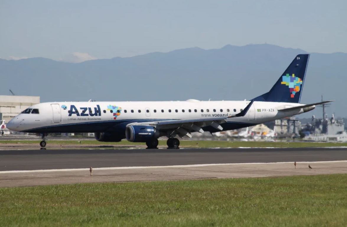 Avião da Azul - Foto: Aeroprints.com/Wikimedia Commons