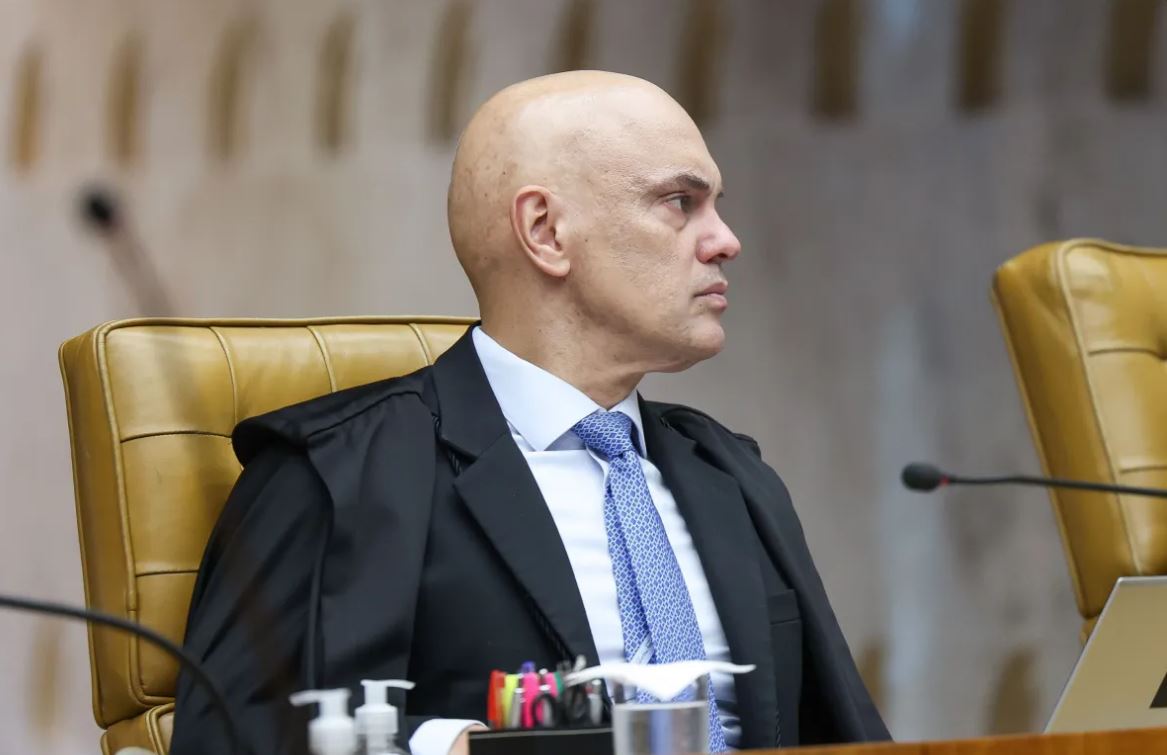 Ministro Alexandre de Moraes na sessão plenária do STF  • LUIZ SILVEIRA/STF