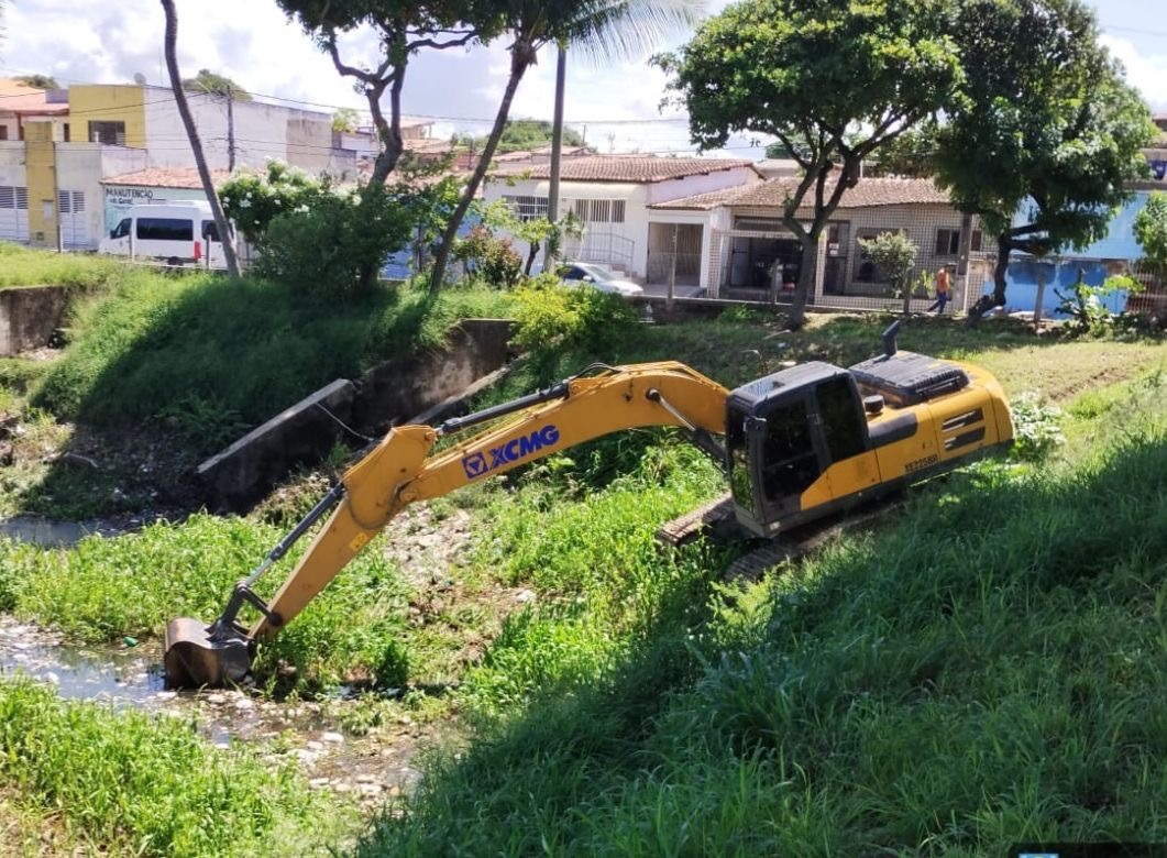lagoa de captação em Natal | Crédito: Seinfra