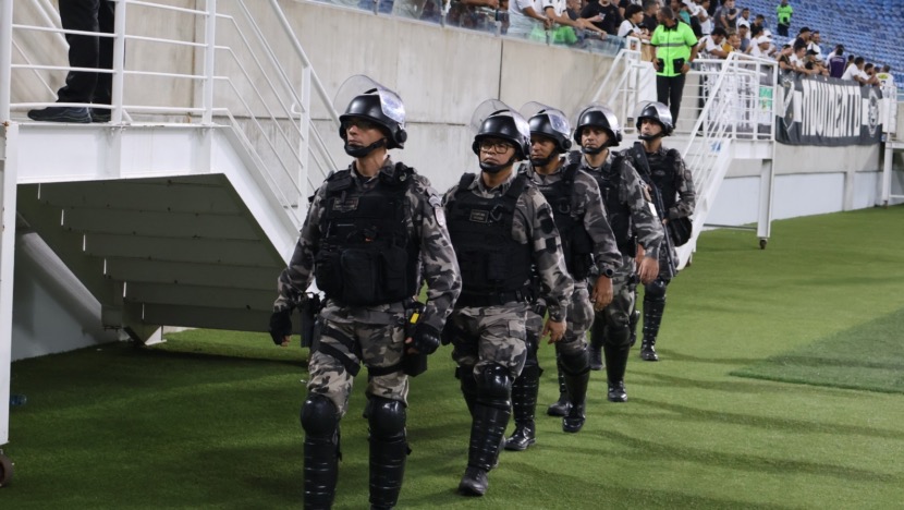 Forças de segurança reforçam esquema para clássico América x ABC em Natal - Foto: reprodução