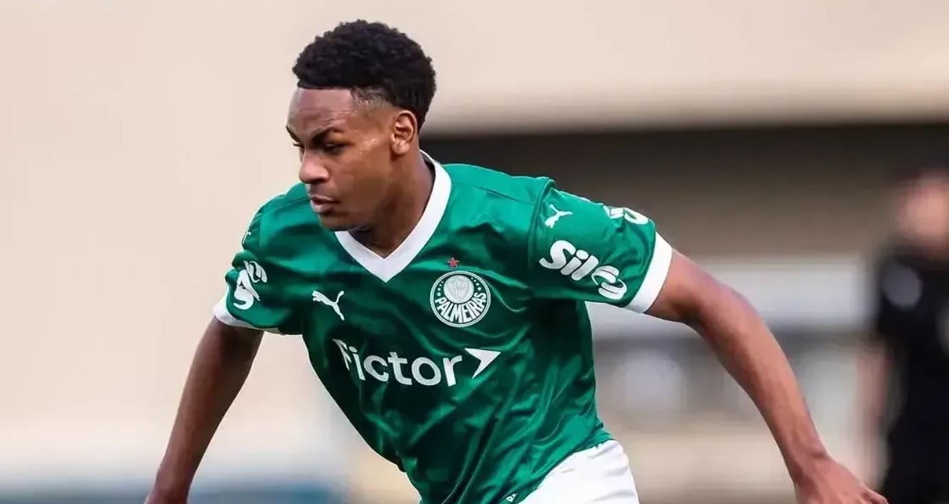 Eduardo Conceição, joia da base do Palmeiras  • Cesar Greco / Palmeiras