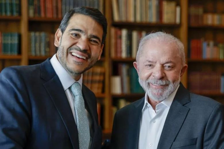 Messias e Lula - Reprodução/Ricardo Stuckert