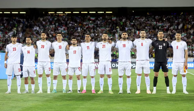 Seleção do Irã — Foto: Majid Asgaripour/WANA (West Asia News Agency) via REUTERS