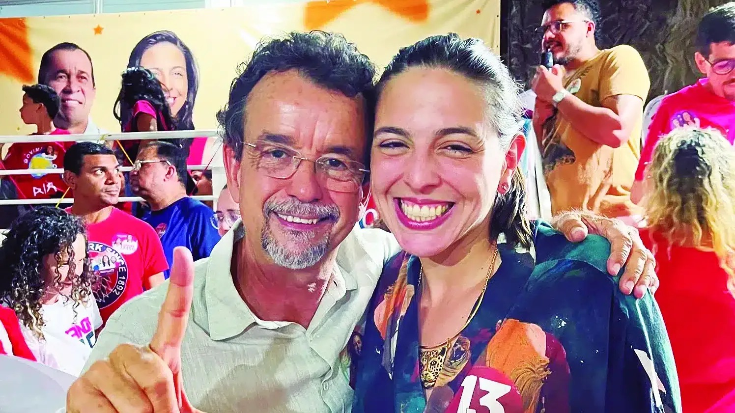 Natália Bonavides e Fernando Mineiro | Reprodução