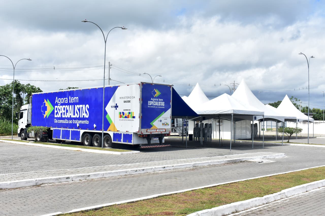 Carreta de Oftalmologia do Ministério da Saúde chega a São Gonçalo para reduzir fila de consultas, exames e cirurgias de catarata na Grande Natal
