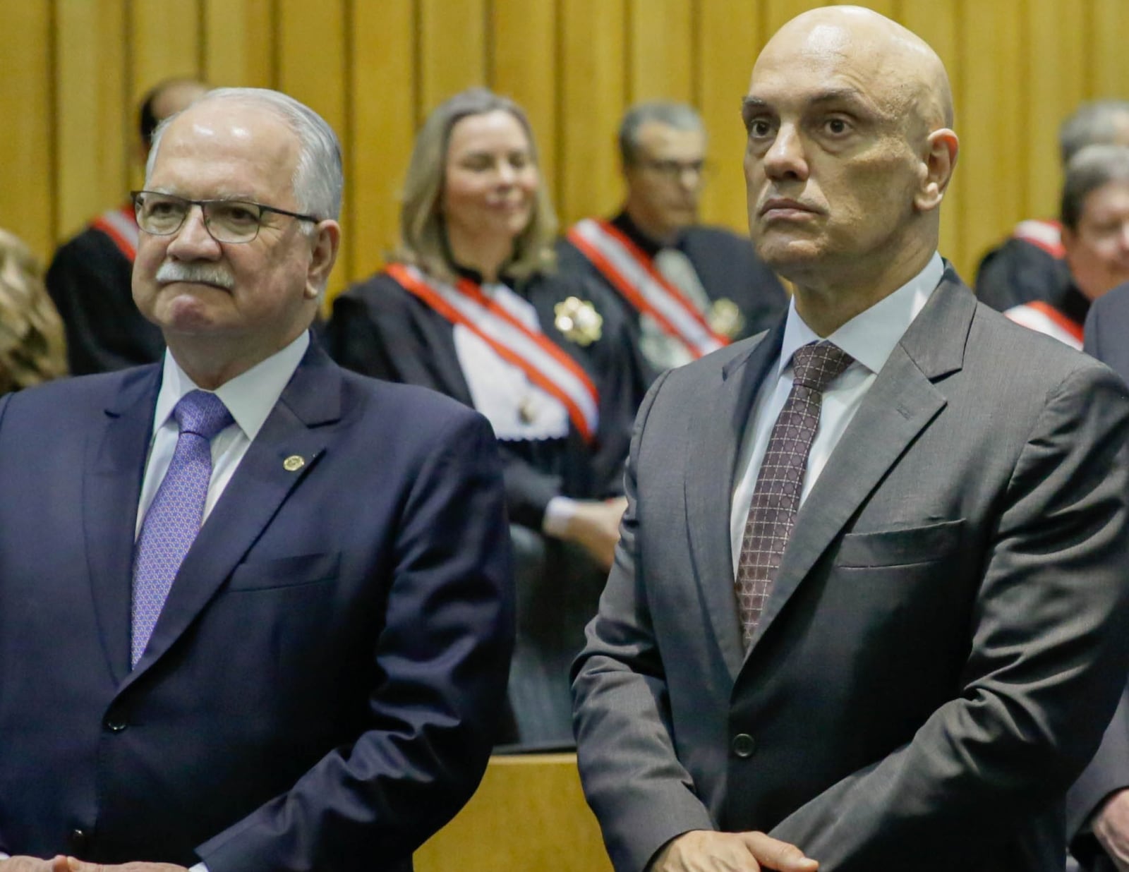 Edson Fachin e Alexandre de Moraes | Fellipe Sampaio/STF
