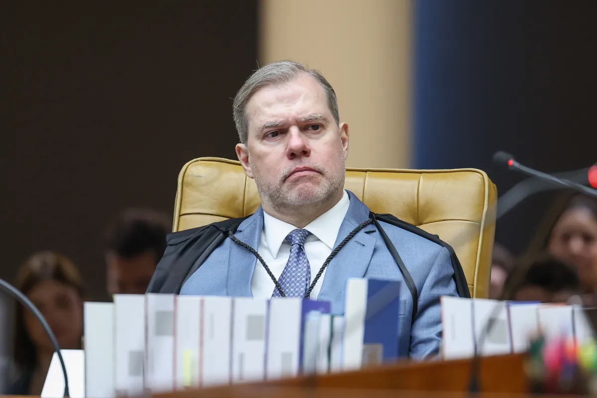 Ministro Dias Toffoli na sessão plenária do STF  • LUIZ SILVEIRA/STF