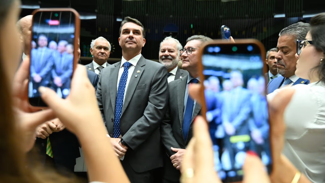 FLÁVIO BOLSONARO | Foto: Andressa Anholete/ Agência Senado