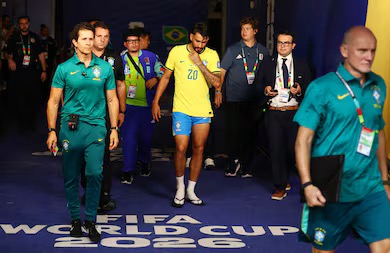 Paquetá tem lesão confirmada e vira dúvida na seleção brasileira Phil Noble/Reuters - 29.06.2026