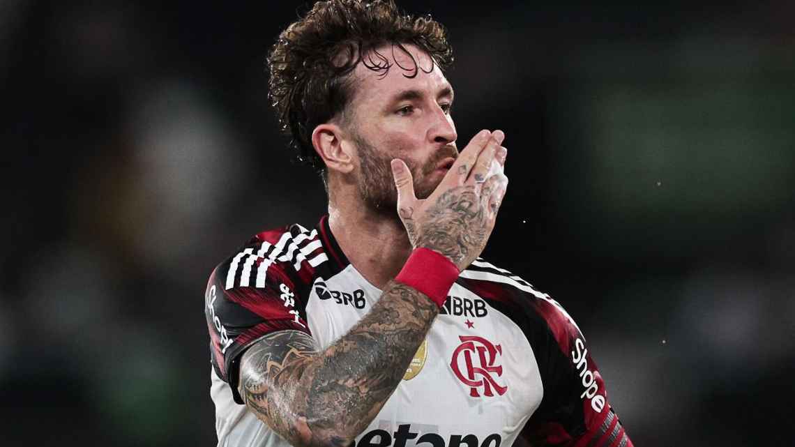Léo Pereira comemora após marcar para o Flamengo sobre o Botafogo - Gilvan de Souza/Flamengo