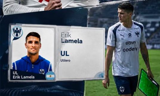 Erik Lamela virou roupeiro