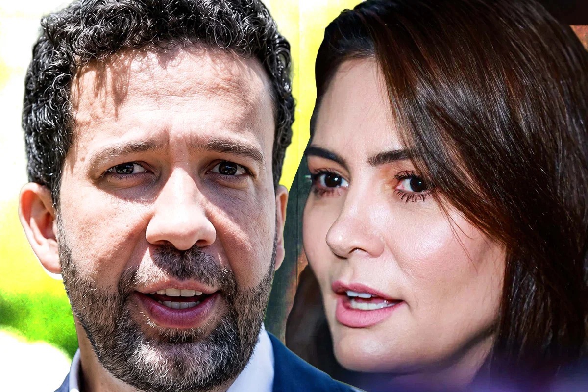 ANDRÉ JANONES E MICHELLE BOLSONARO | METRÓPOLES