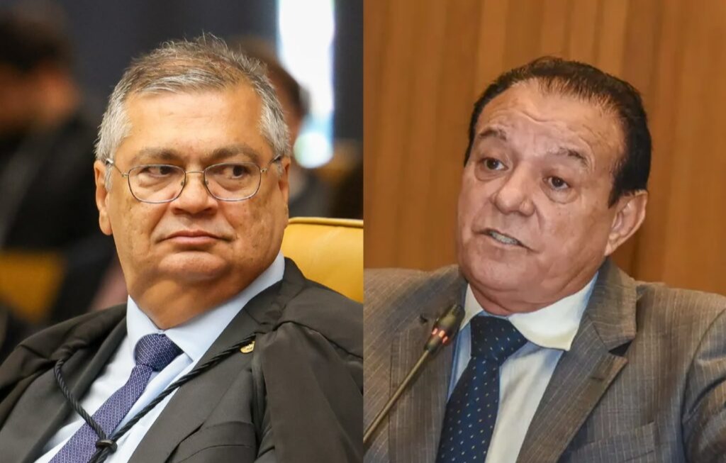 Ministro Flávio Dino e Raimundo Cutrim