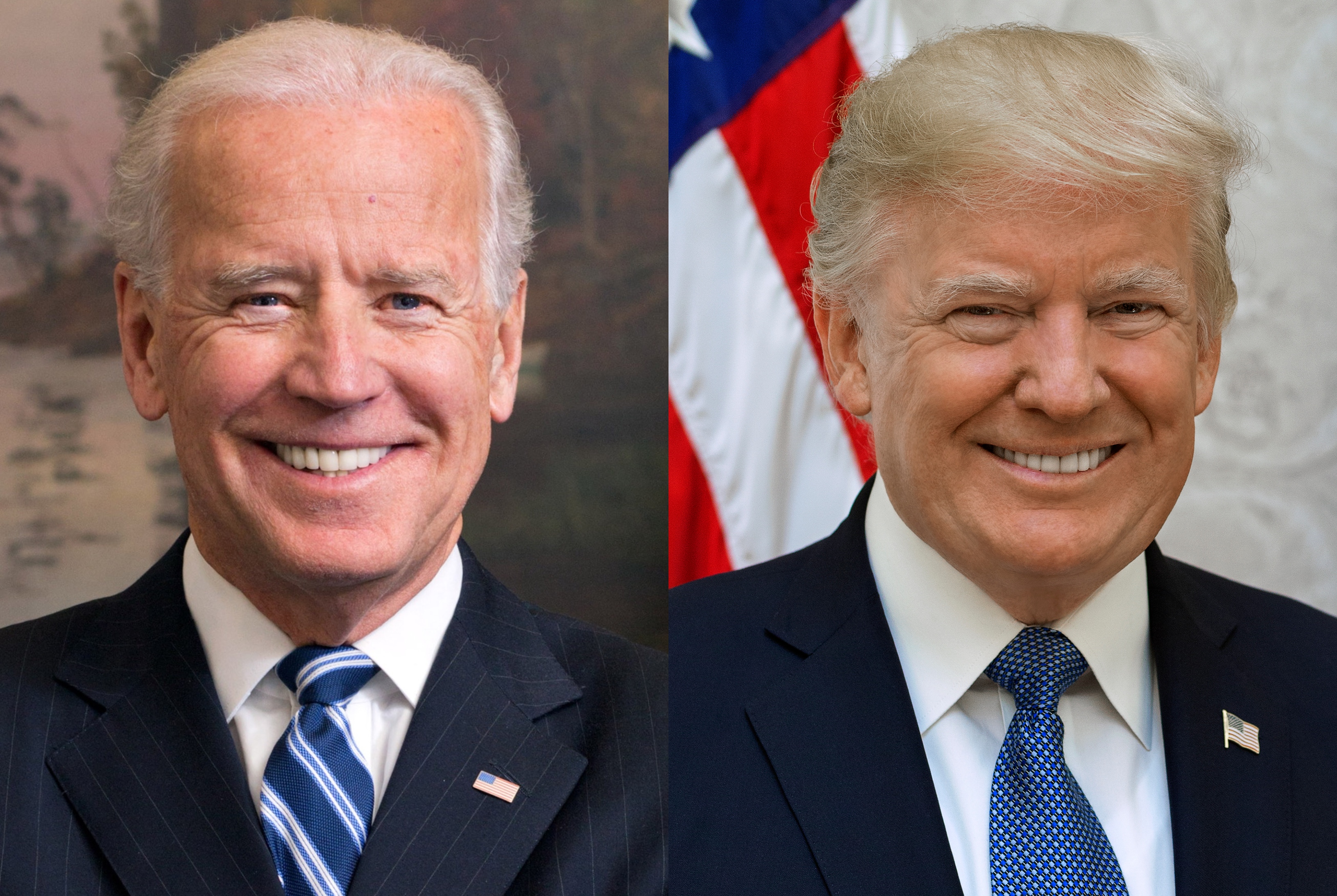 Biden e Trump - Casa Branca