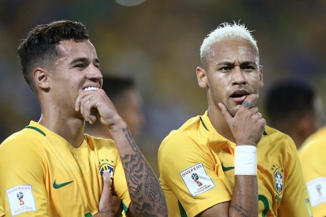 Neymar e Coutinho