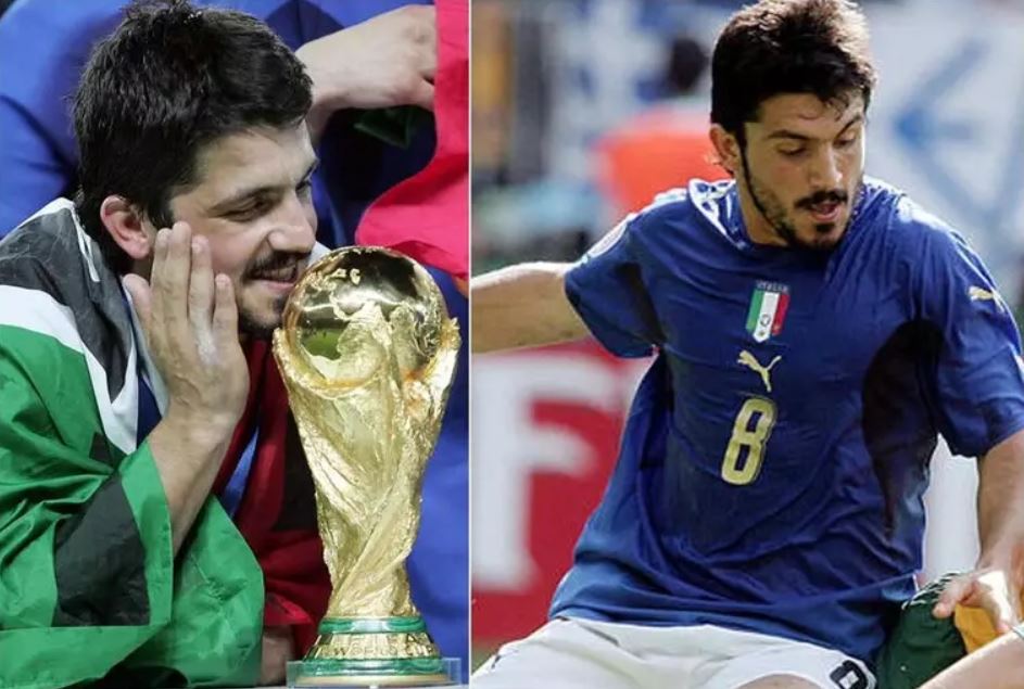 Gattuso, novo técnico da seleção italiana, foi campeão da Copa do Mundo de 2006 - Foto: ANSA / Ansa - Brasil