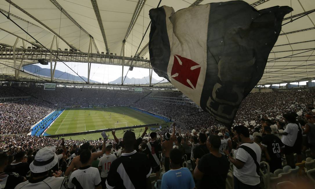 ES Rio de Janeiro, Brasil 08 de dezembro de 2019- Vasco X Chapecoense Torcida Foto: Antonio Scorza/ Agencia O Globo Foto: ANTONIO SCORZA / Agência O Globo