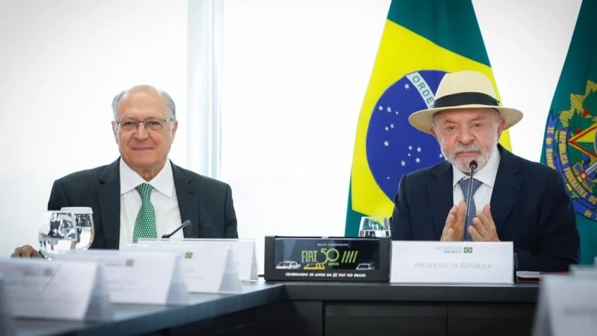 Lula e Geraldo Alckmin 
