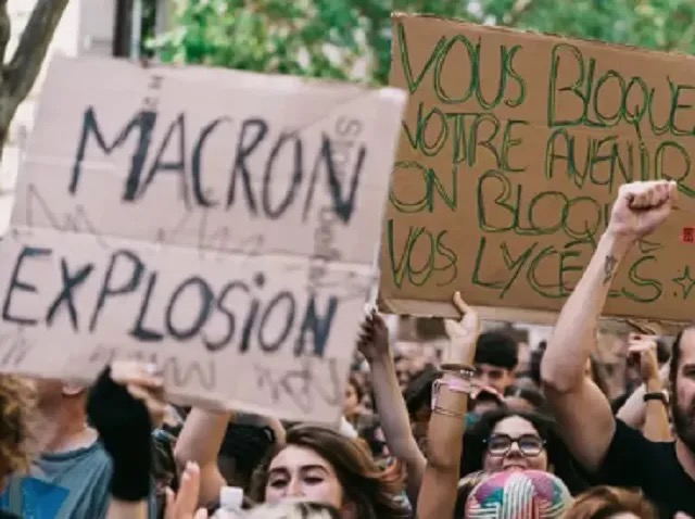 Manifestações tomaram conta da França | Foto: Instagram/Union Solidaires