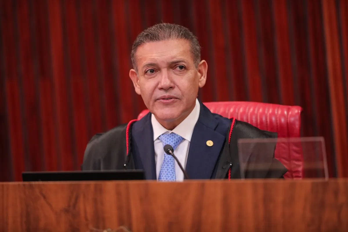 O presidente do TSE, ministro Kassio Nunes Marques  • Leobark Rodrigues/Secom/TSE