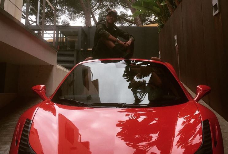 Neymar e Ferrari - Reprodução/Instagram