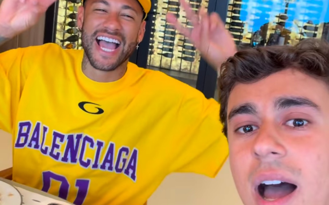 NEYMAR E NIKOLAS FERREIRA | REPRODUÇÃO INSTAGRAM