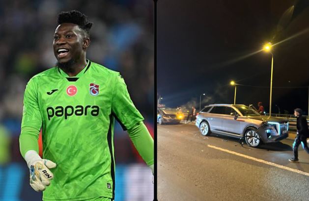 André Onana, goleiro do Trabzonspor