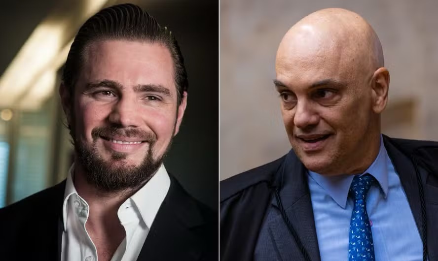 DANIEL VORCARO E ALEXANDRE DE MORAES — Foto: Fotos de Ana Paula Paiva/Valor e Brenno Carvalho/O Globo